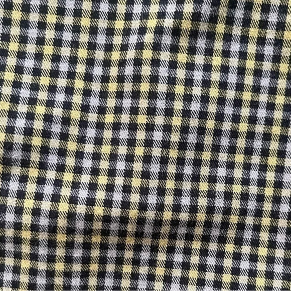 B.P. Checkered Cargo Pants Black White Green - Picture 3 of 6